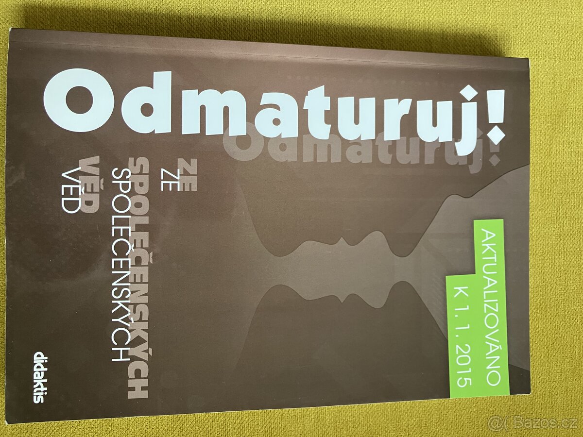 Učebnice - odmaturuj ze společenských věd
