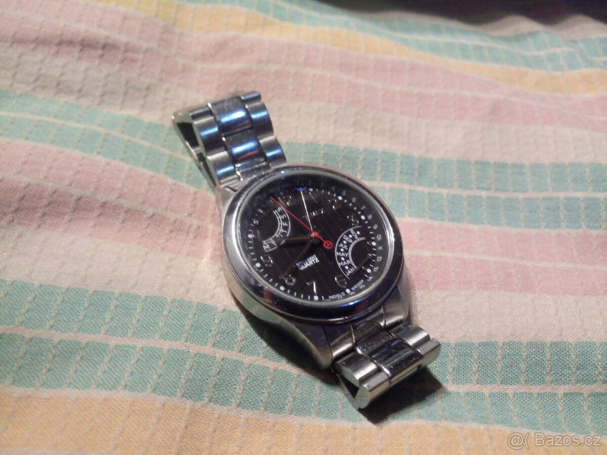 TIMEX 1854 krásné pánské hodinky - zánovní - čtěte popis