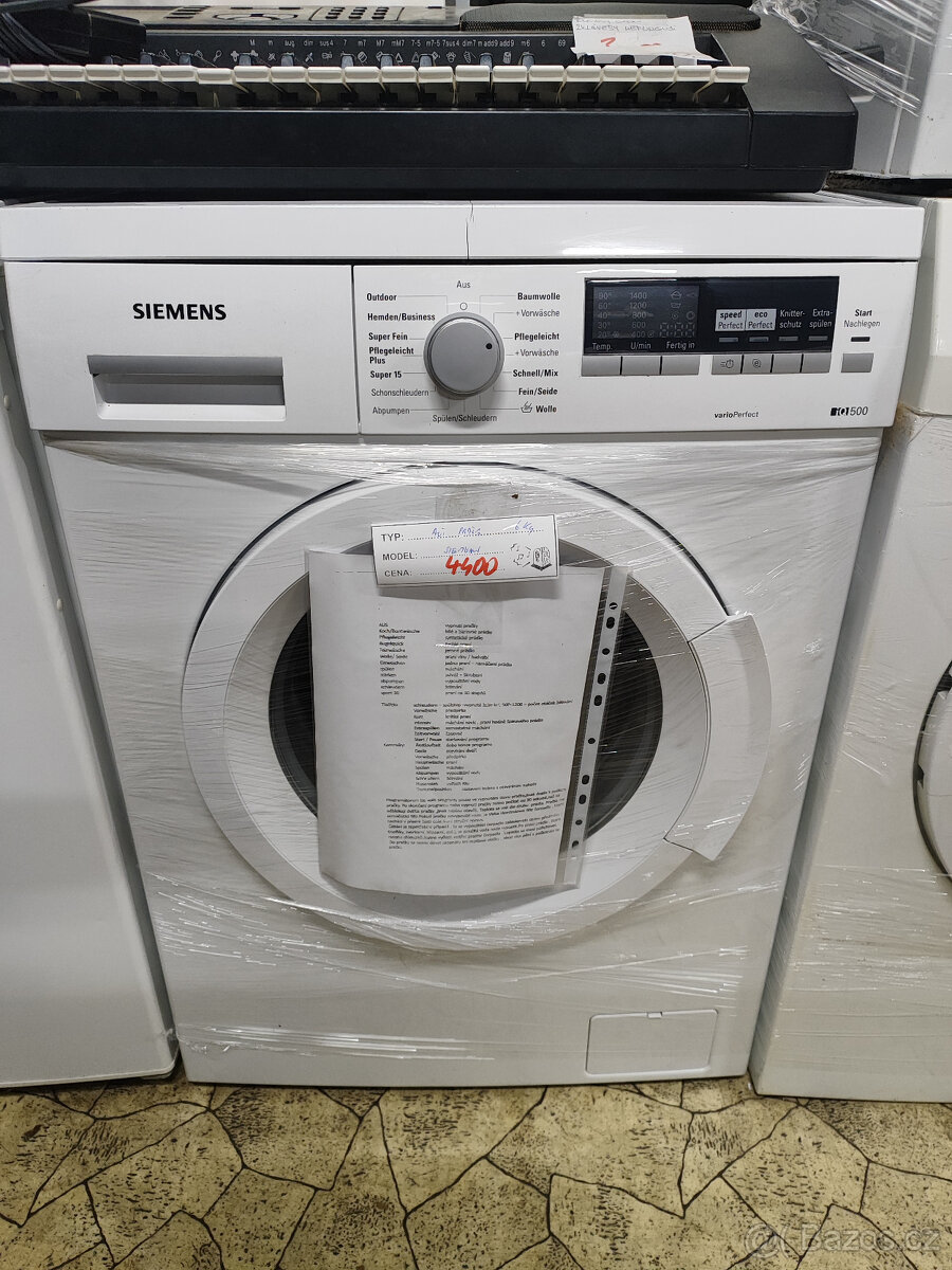 Automatická pračka SIEMENS - IQ500 / 6kg