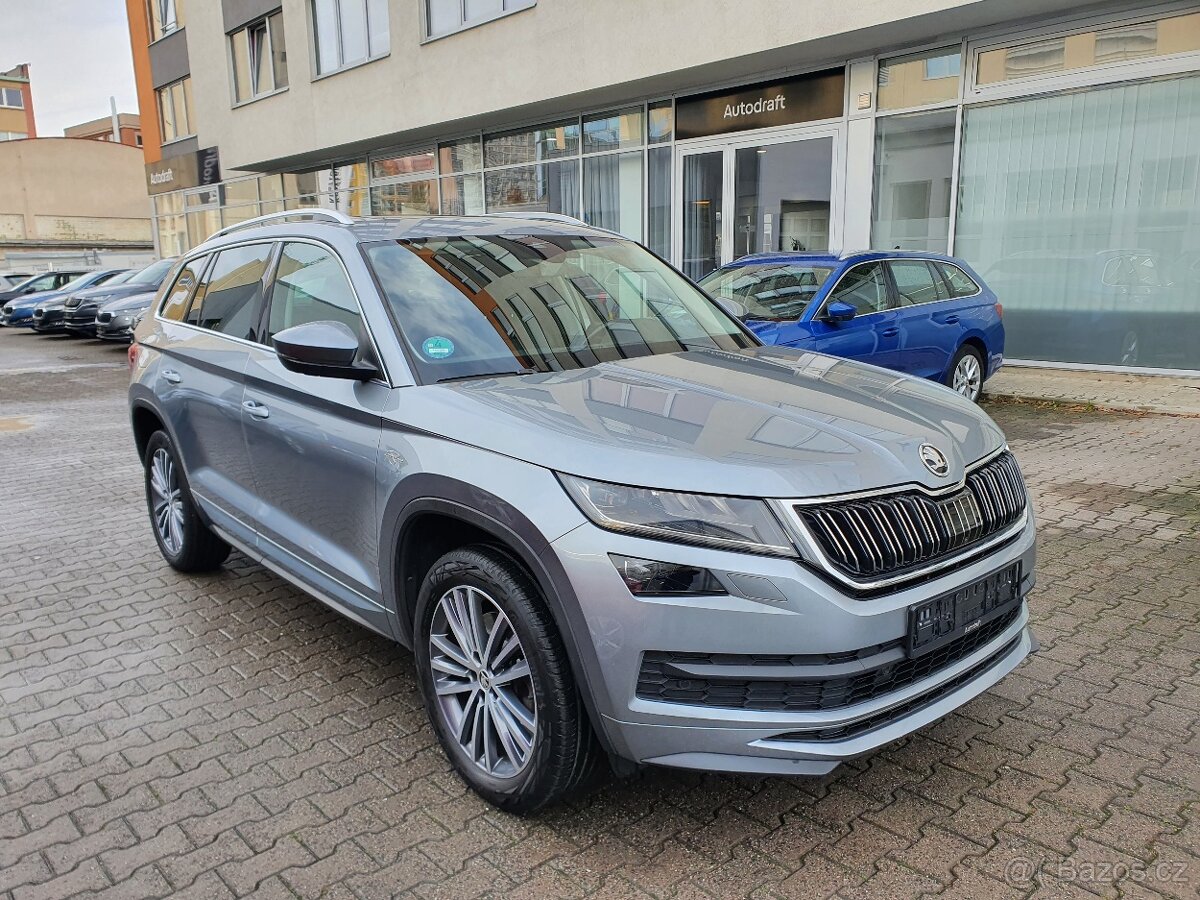 Škoda Kodiaq 2.0 TDI 147kW 4x4 DSG L&K - záruka Autodraft