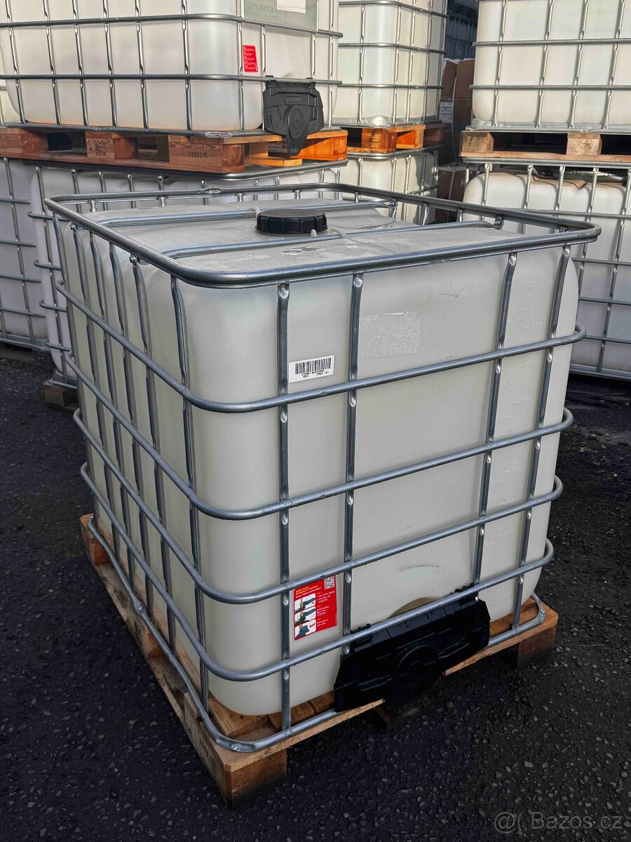 Levné IBC nádrže 1000l - profesionálně vymyté