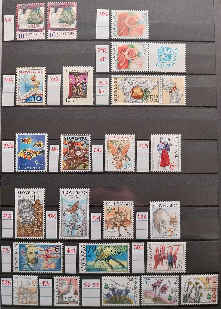Známky SLOVENSKO