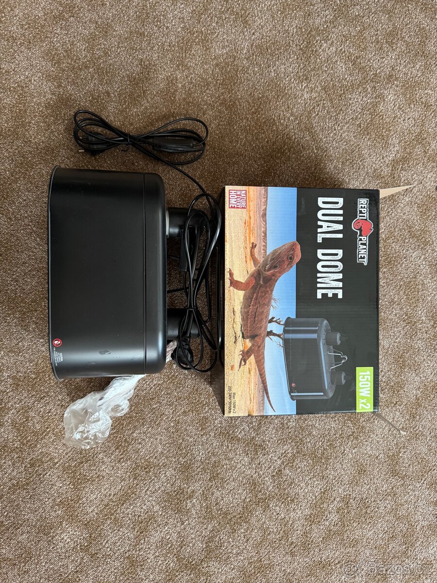 Terárium světlo , dual dome repti planet