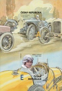 Eliška Junková poštovní známka A+E