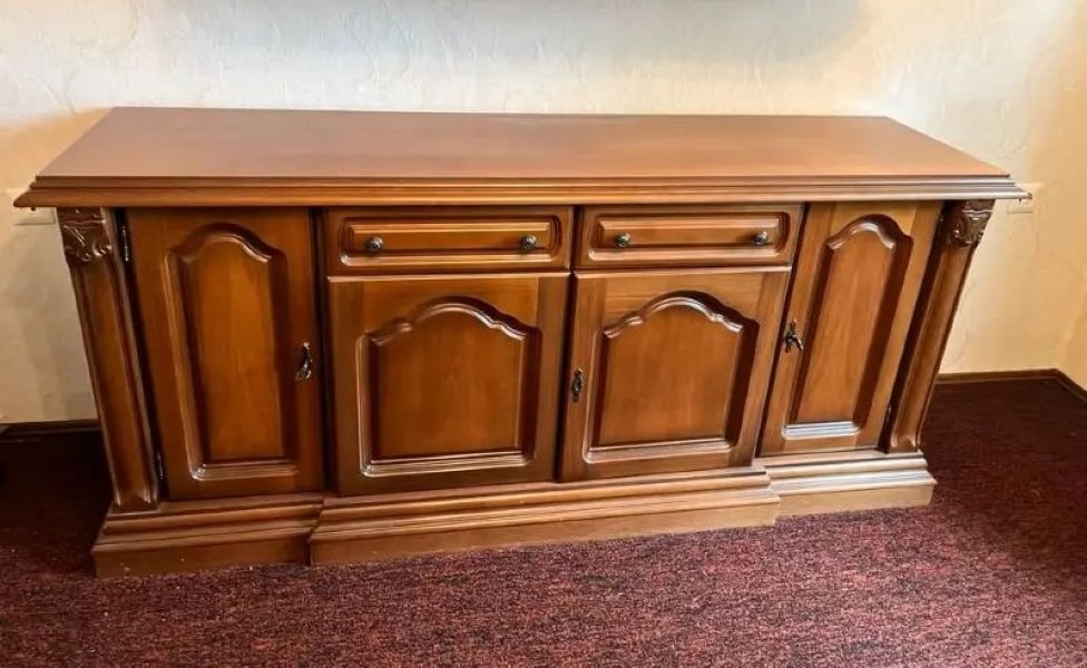 Komoda rustikální masivní - délka 180 cm, top stav