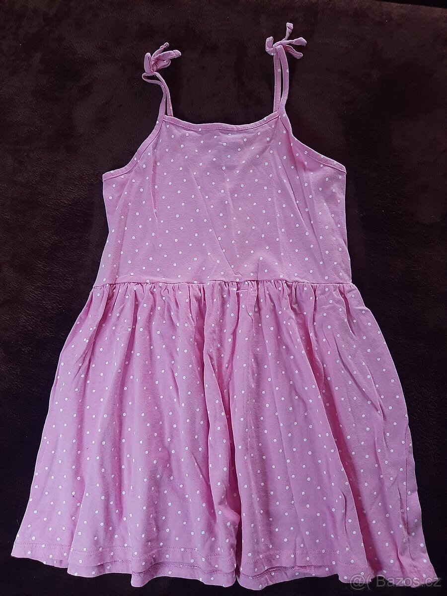 Dívčí letní šaty vel. 128,7-8 let