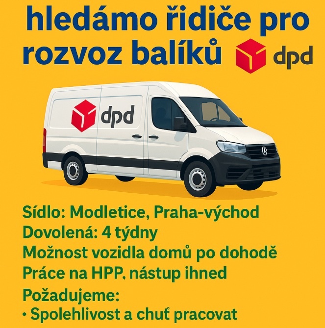 Kurýr/Modletice rozvoz pouze po firmách
