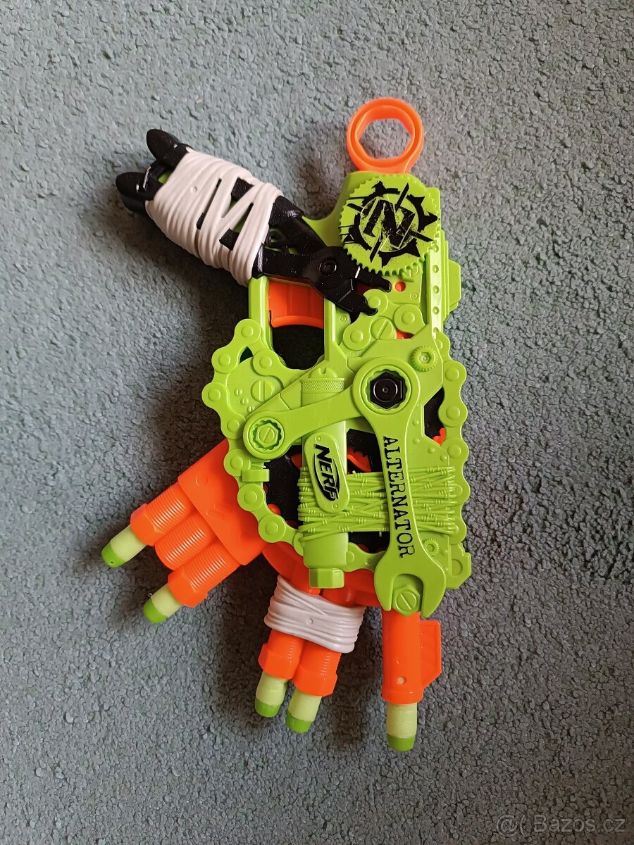 Pistole Nerf Zombie Altwenator