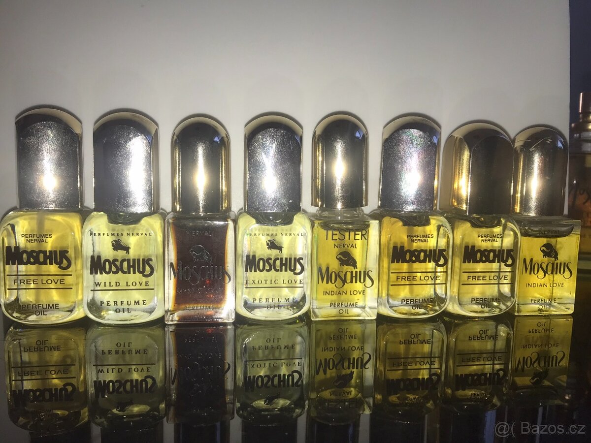 Prodám Moschus od Nervalu, Perfume Oil, 9,5 ml,  originál