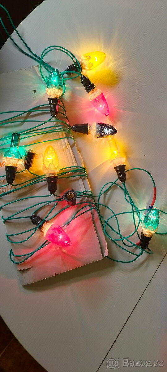 Prodam retro Vanocni osvetleni