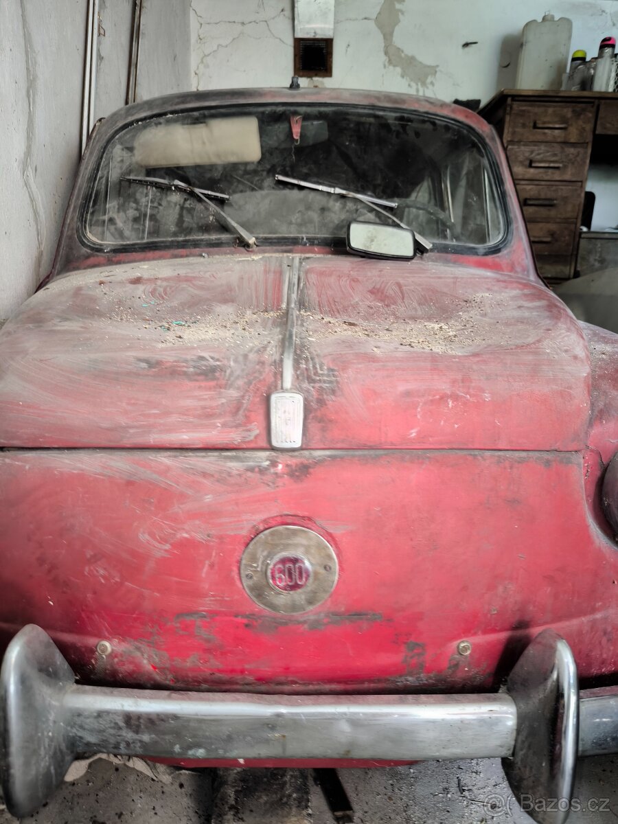 Prodám Fiat 600D r.1965