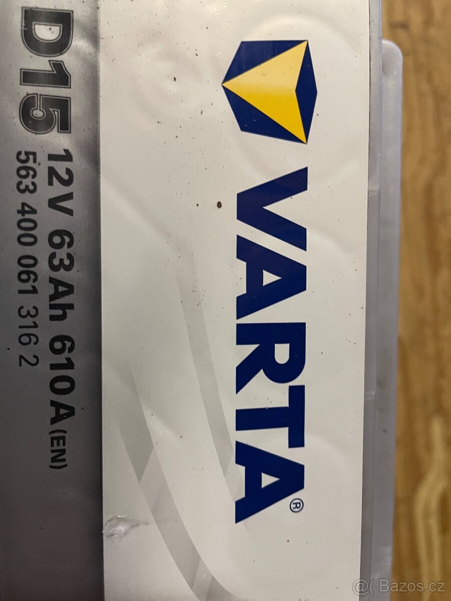 baterie varta 12v 63ah 610