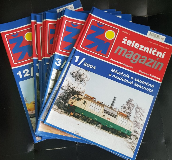 Železniční magazín časopisy