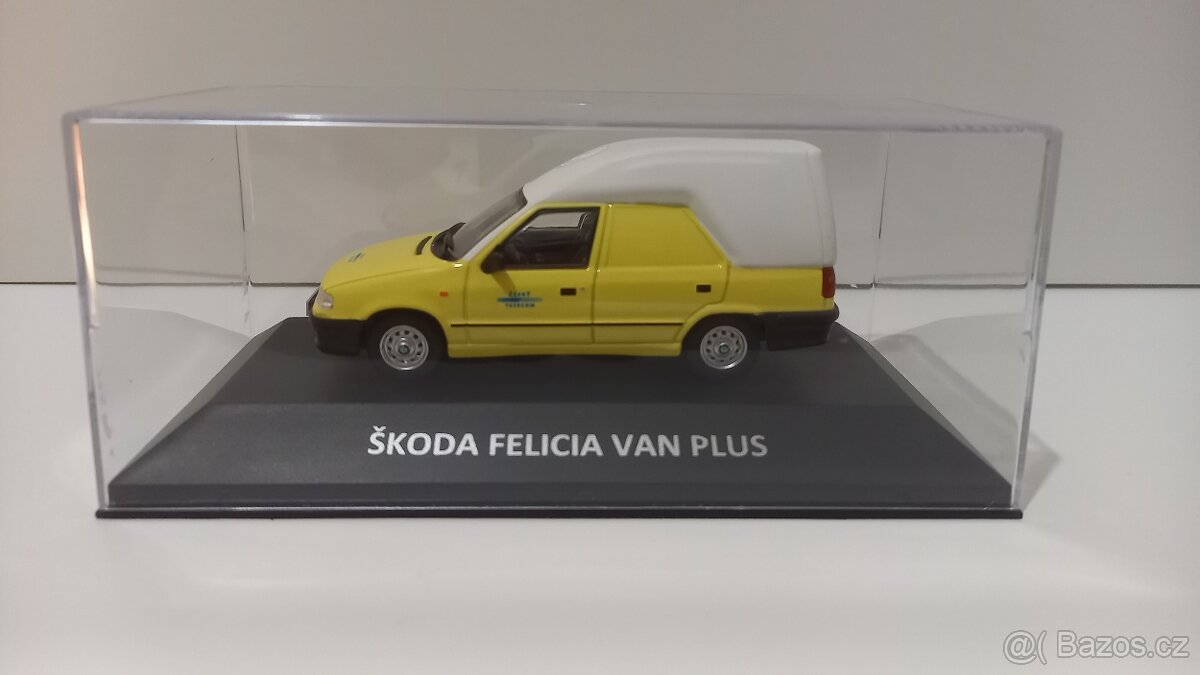 Škoda felicia van plus,1/43 (Český telecom)