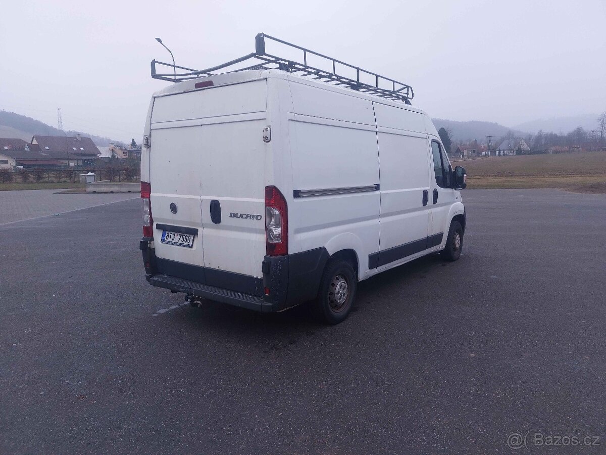 Fiat Ducato 2.3 JTD, 2008 – L2H2, nová STK, tažné 2500 kg