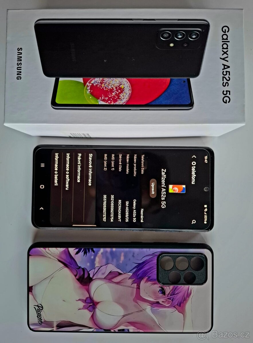 A52s5G, nový kryt v ceně 600, super stav