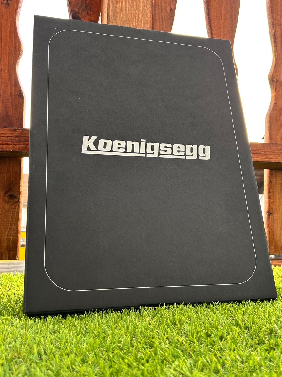 Koenigsegg Sběratelská Cedule
