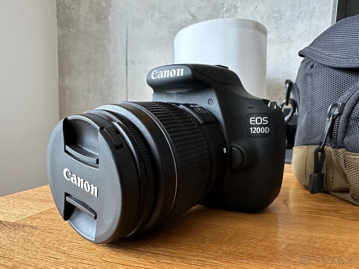 Canon EOS 1200D + 3 objektivy