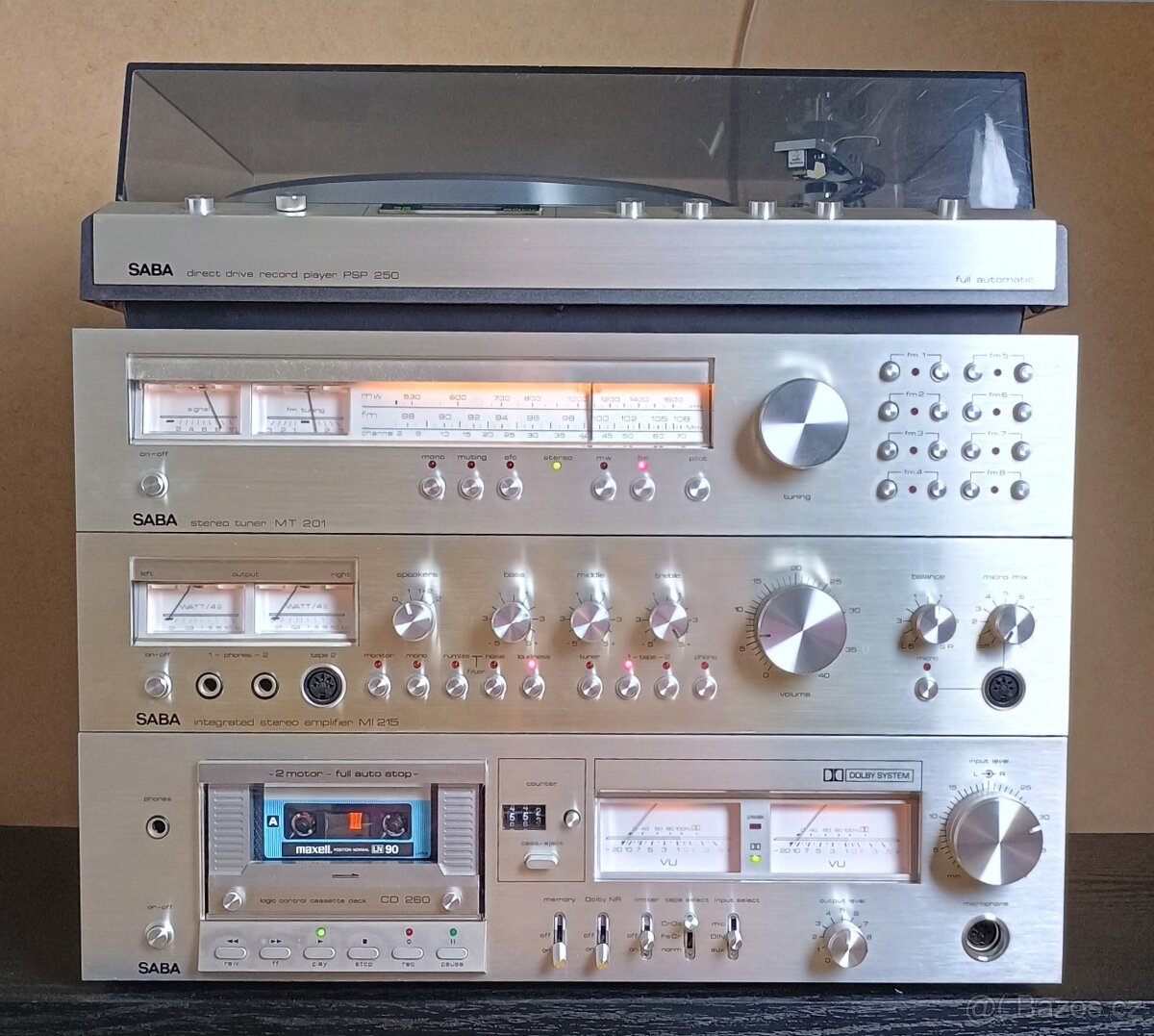 Rezervace.Saba MT 201,MI 215,CD 260,PSP 250.