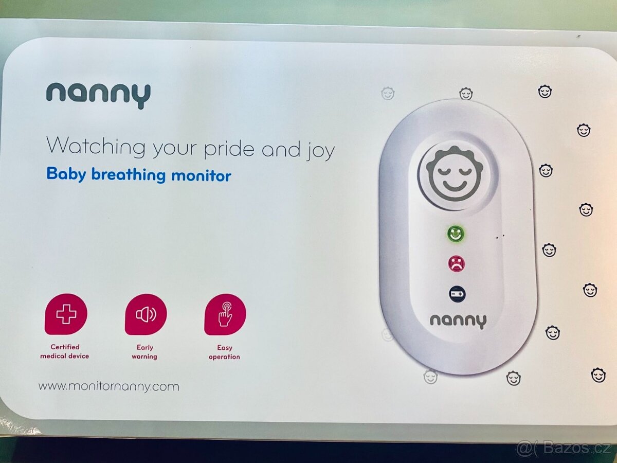 Monitor dechu Jablotron Nanny BM-02