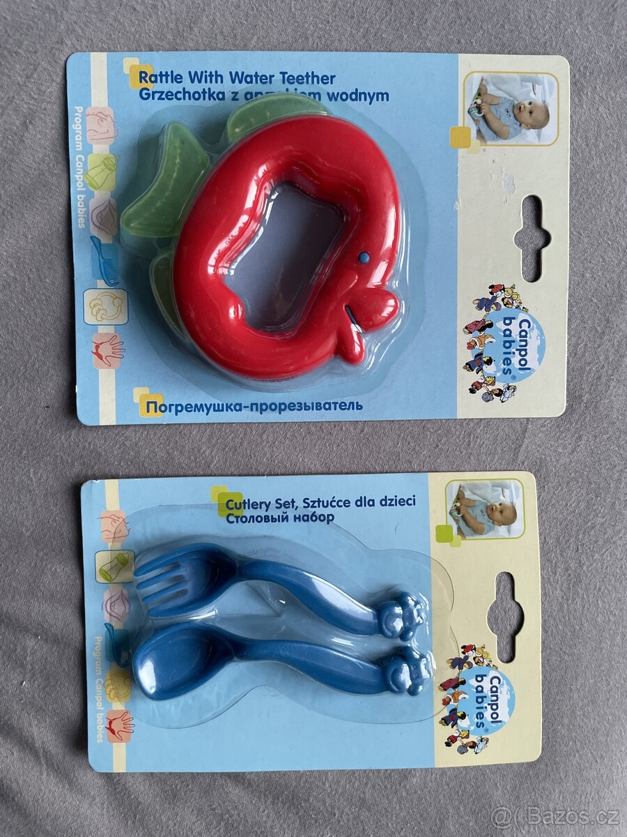 Chrastítko+první lžičky