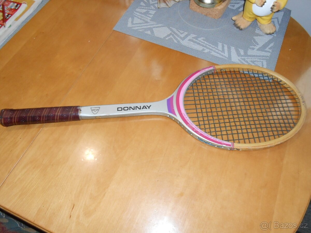 2x tenis.raketa DONNAY + DUNLOP - použité +1x sguash-vadná