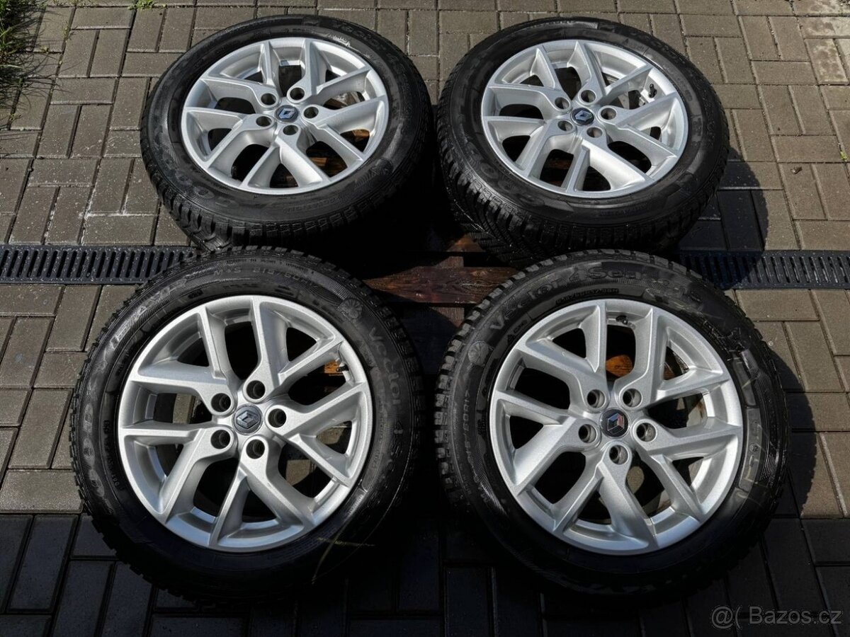 Alu kola, disky r17 5x114,3 Renault 215/60