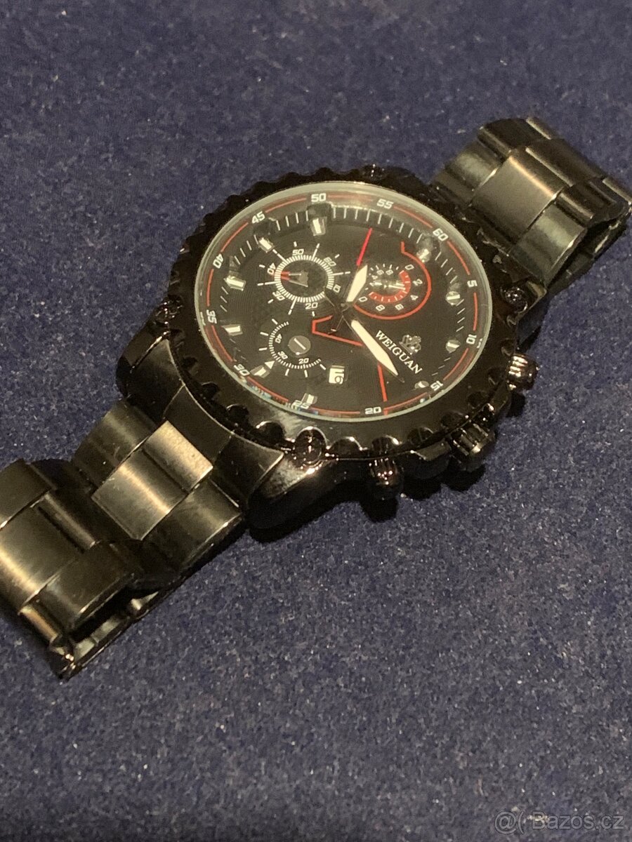 jednoduché módní Quartz,...46mm