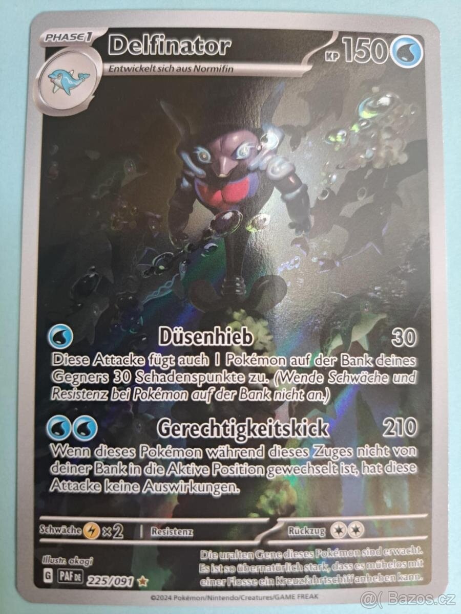 Pokemon karta "Palafin" (225/91) - Pokemon Paldean Fates (