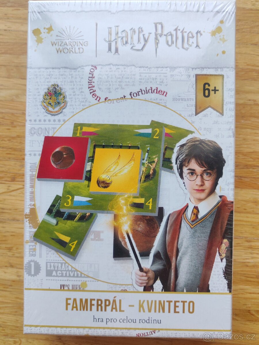 Harry Potter Famrpál kvinteto nové