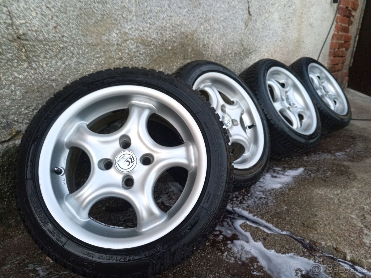 Německá alu sada RCD R15 4x100 zimní 195/50