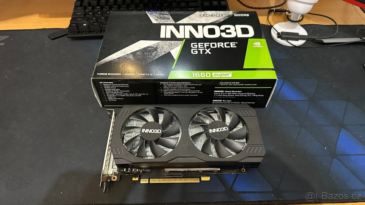 Grafika Inno3D GTX 1660 SUPER TWIN X2 6GB