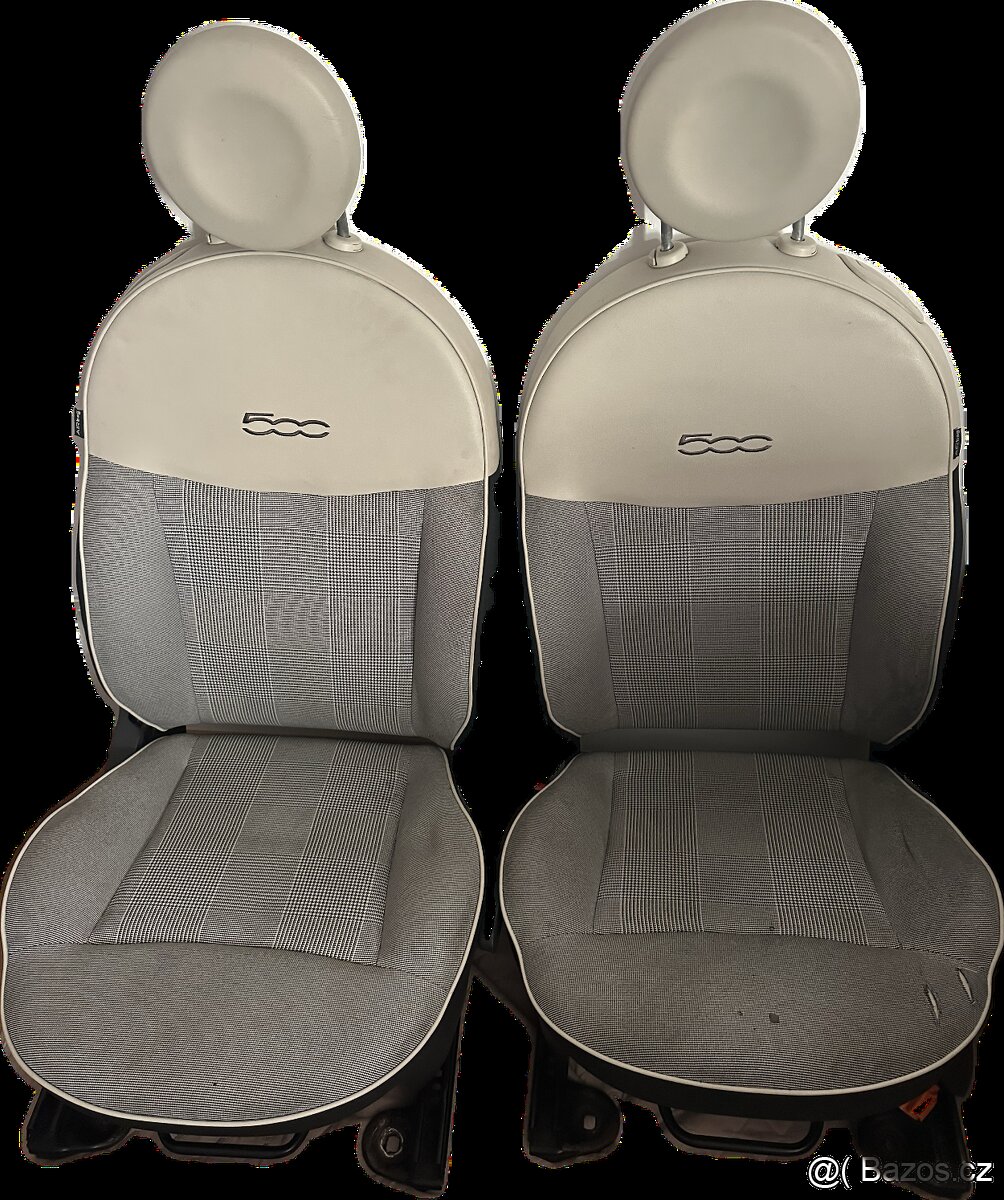 Sedačky na Fiat 500