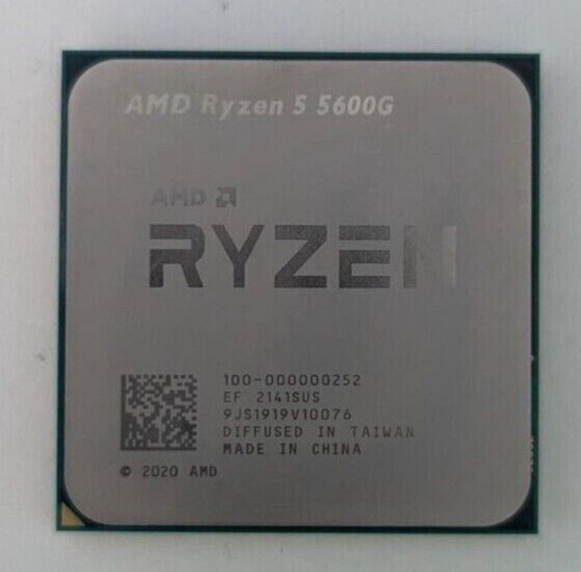 AMD Ryzen 5 5600G, 6C/12T, Radeon Vega 7, bez chladice