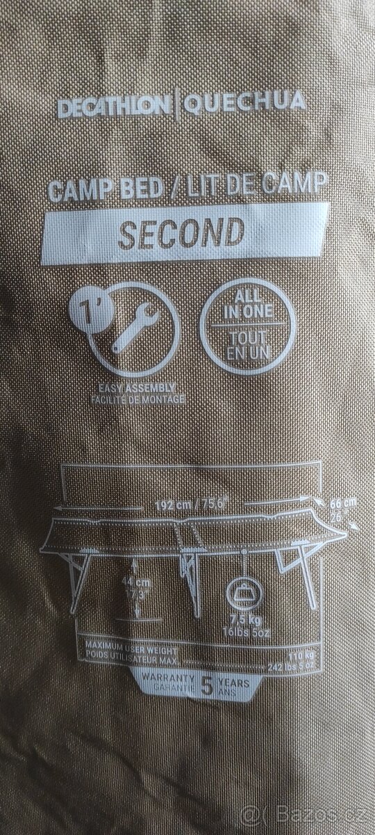 Kempinkové lehátko QUECHUE - Decathlon