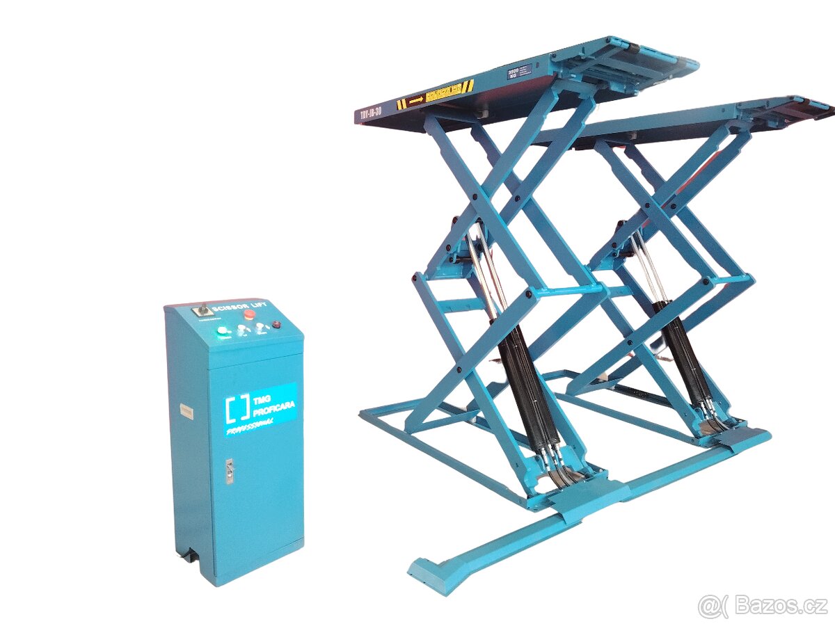 Nůžkový zvedák 3,5T na podlahu