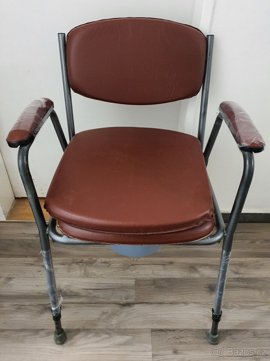 NOVÁ NEPOUŽITÁ toaletní židle klozetové WC křeslo