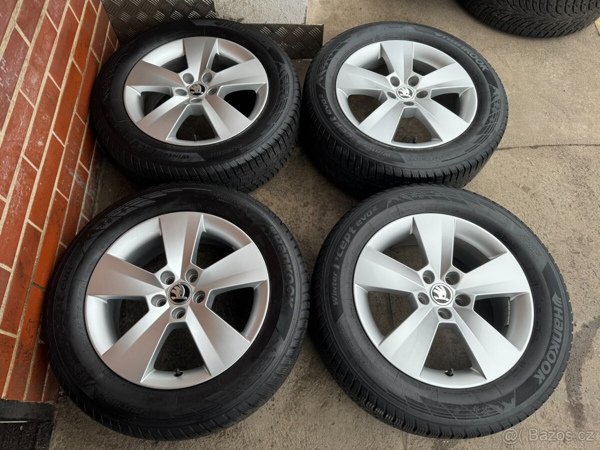 Alu 16" 5x100 škoda ORION zimní 80% KAMIQ TOP