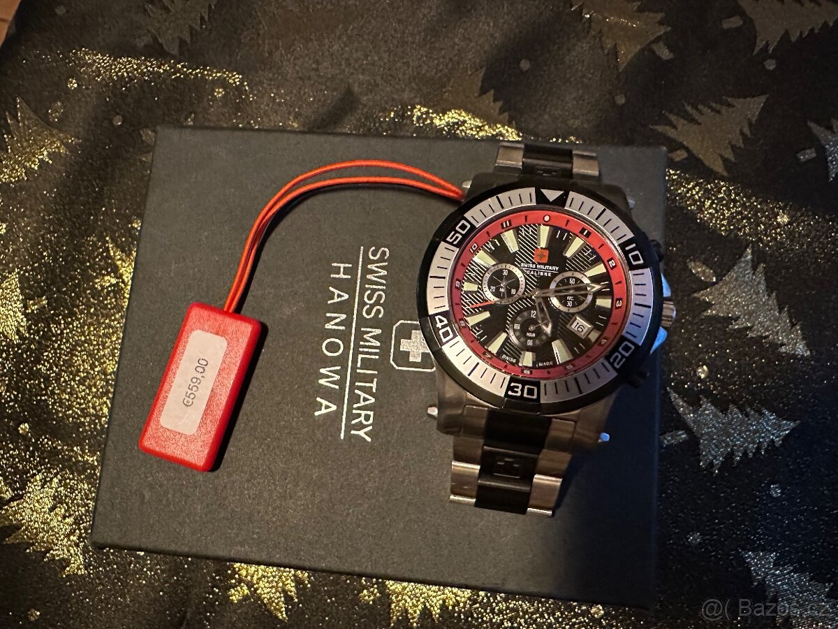 Pánské švýcarské hodinky Swiss Military Hanowa Touchdown Chr