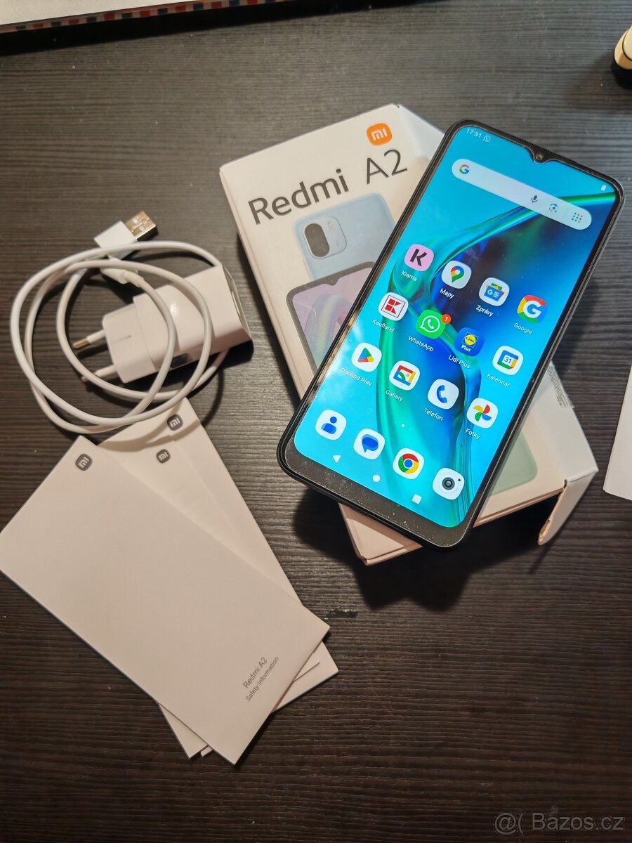 Xiaomi Redmi A2 top stav, 32 GB, kompletní balení