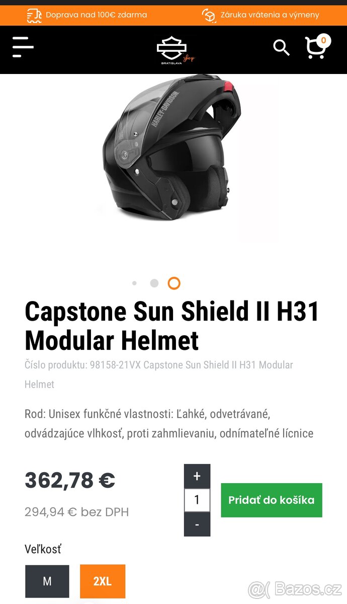 Prilba HARLEY DAVIDSON