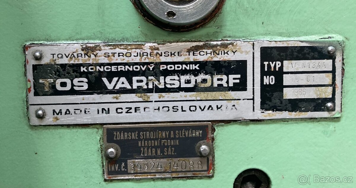 Horizontální vyvrtávačka WHN 13.4 A CNC