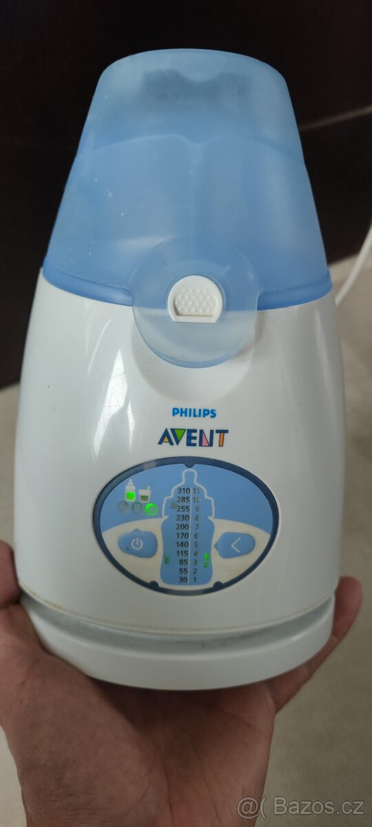 Ohřívač lahví a dětské stravy digitální Avent