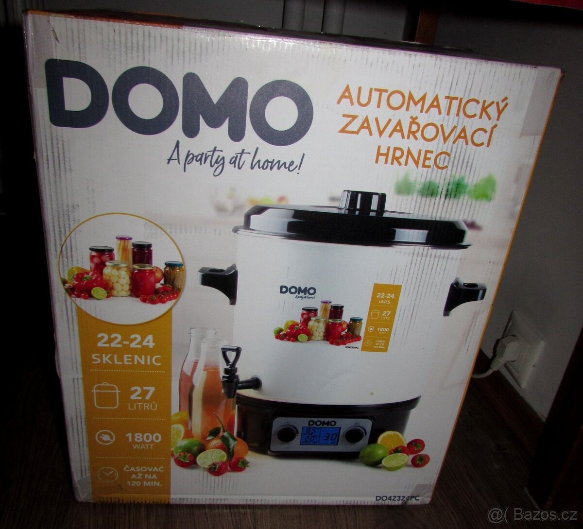 Nový zavařovací hrnec DOMO DO42324PC