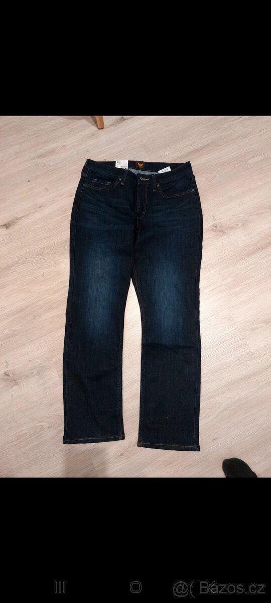 Dámsk ryfle / džíny / kalhoty Lee 29/30