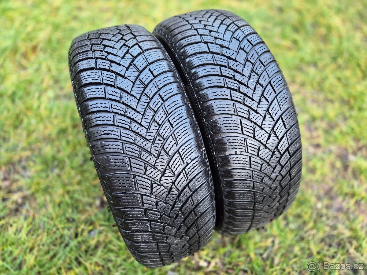 2x Zimní pneu Barum Polaris 6 - 195/65 R15 - 90%
