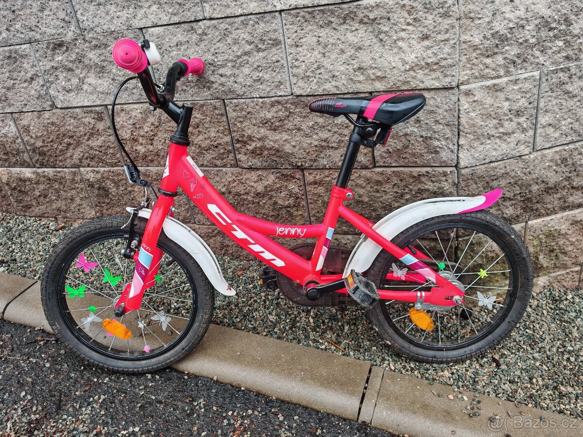 Dětské kolo 16 holka - CTM Jenny