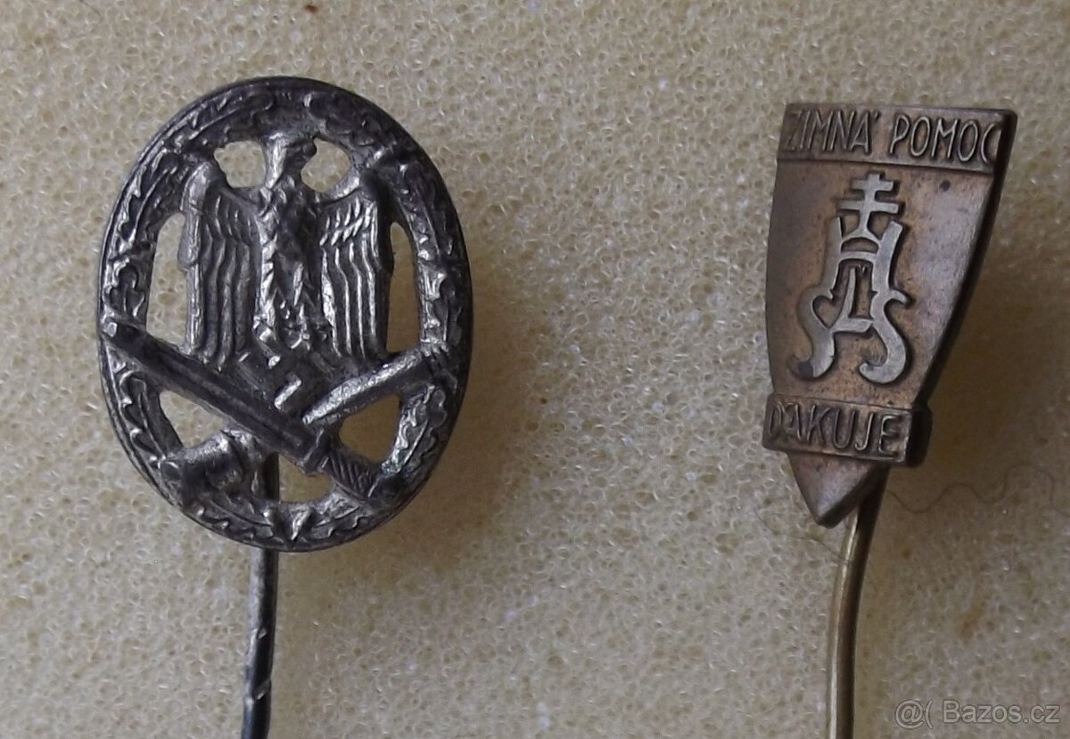 odznaky - armáda, vojenství