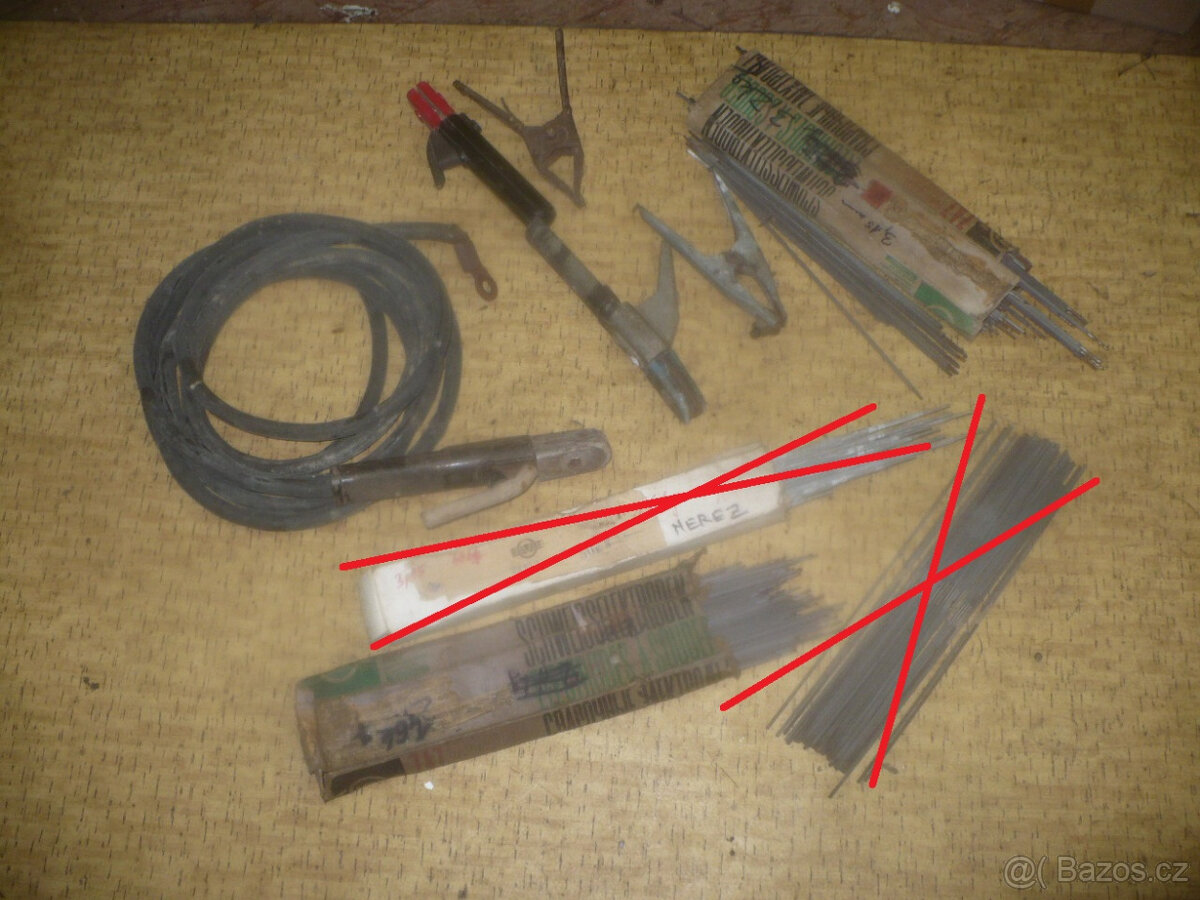 svářečské potřeby,elektrody...