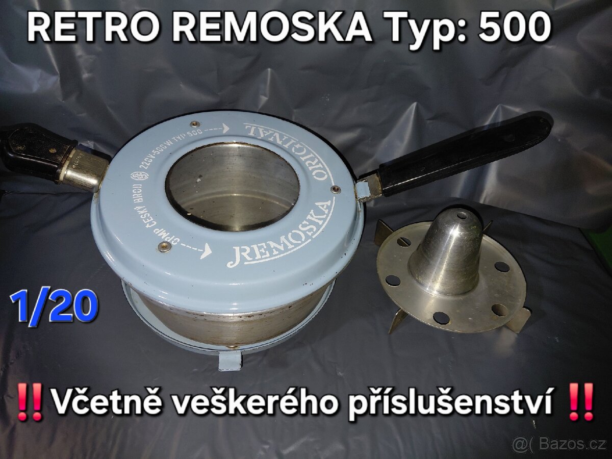 Sběratelský unikát: Retro Remoska (1967) Typ 500